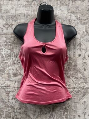 Versus Versace Rose Pink Y2K 90’s Keyhole Racerback Tank